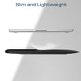 thumbnail image 5 of Fintie Sleeve Case for MacBook Air 13.6 M3 M2 / MacBook Pro 14 / MacBook Pro 13 M2 (2016-2023) / MacBook Air 13.3 - Premium PU Leather Slim Bag Cover with Stand Feature, Black, 5 of 7
