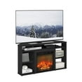 thumbnail image 6 of Furinno Jensen Corner TV Stand with Fireplace for TV up to 55 in, Americano, 6 of 9