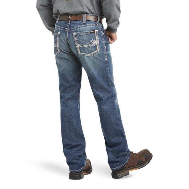 Botas Jeans Ariat FR M4 Low Wise Cut Glacier para hombre, 50 de ancho x 30 de largo