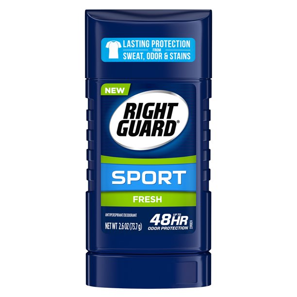 Right Guard Sport Antiperspirant Deodorant Invisible Solid Stick, Fresh