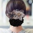 thumbnail image 5 of Soporte para moño de malla para mujer, pasador, redecilla para el pelo, pinza para el pelo para banquero, 5 of 5