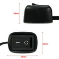 thumbnail image 2 of 1Pc Car Switch Paste Type Off/On Toggle Switch With Cable 60cm/100cm, 2 of 7