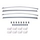 thumbnail image 3 of Visor De Ventana, Material Acrílico De Fiabilidad, Protección Contra La Intemperie, 4 Unidades Para Repuesto Para Yaris Hatchback 2014-2017 Reemplazo Para Yaris Hatchback ANGGREK Otros, 3 of 8