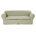thumbnail image 1 of Classic Slipcovers Brushed Twill 2 pc. Slipcover, 1 of 2