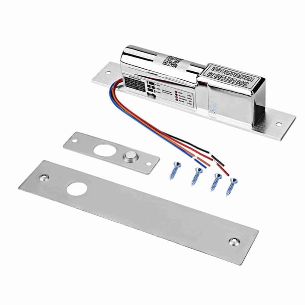 Cerradura de control magnética eléctrica de metal de 10 V CC a 18 V CC para puertas con señal magnética.
