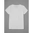 thumbnail image 3 of Stylish Women's Casual T-Shirt - Landscapes Print, Short Sleeve, Crew Neck, All Season Wear, 3 of 7