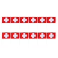 thumbnail image 4 of Guardoinrt 12 Pcs Drapeaux Bannière Drapeau de Fierté Nationale Suisse, 4 of 9