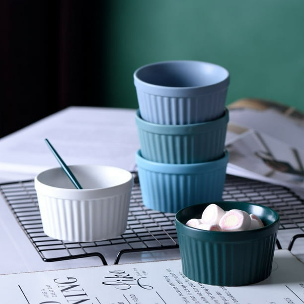 Ramekins Oven Safe Porcelain Ramekins Souffle Dish Creme Brulee