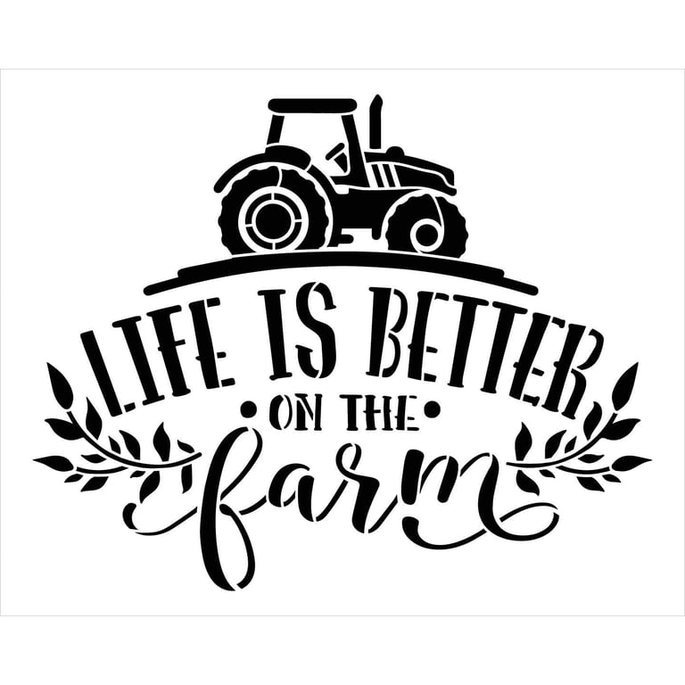 John Deere Logo Stencil