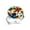 Multi 1, variant on Cute Soccer Balls Stainless Steel Rings for Women, Open Adjustable Ring Promise Ring Jewelry Gifts