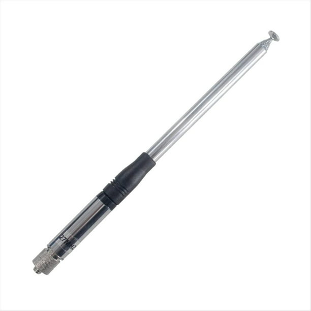 Antena Telescópica 27MHZ Conector SMA-F Antena para Radios de Corta Antena de Varilla Walkie Talkie