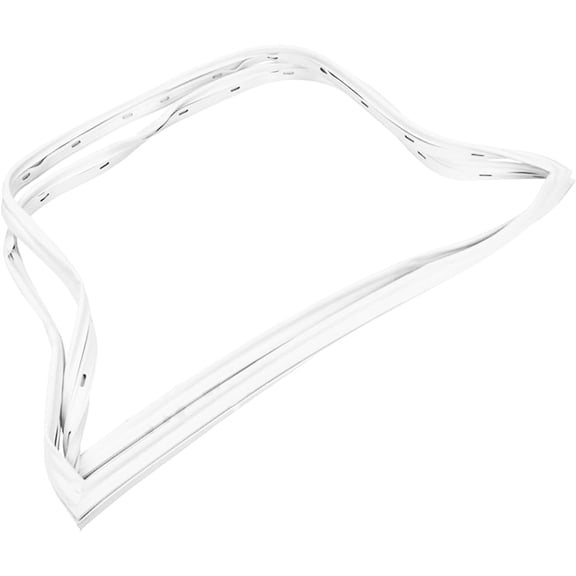 Whole Parts Refrigerator Freezer Door Seal Gasket (White Color) Part# 4-81049-001 - Replacement & Compatible with Admiral, Amana, Hardwick, Magic Chef, Maytag, Norge, Roper and Whirlpool Refrigerators