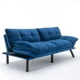thumbnail image 5 of Navy Blue Modern Folding Bed / Adjustable Backrest 180°/150°, Small Apartment, 5 of 6