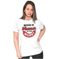 thumbnail image 3 of Wisconsin Wurst Meat Lovers Pun Funny Womens Slim Fit Graphic Tee Brisco Brands X, 3 of 5