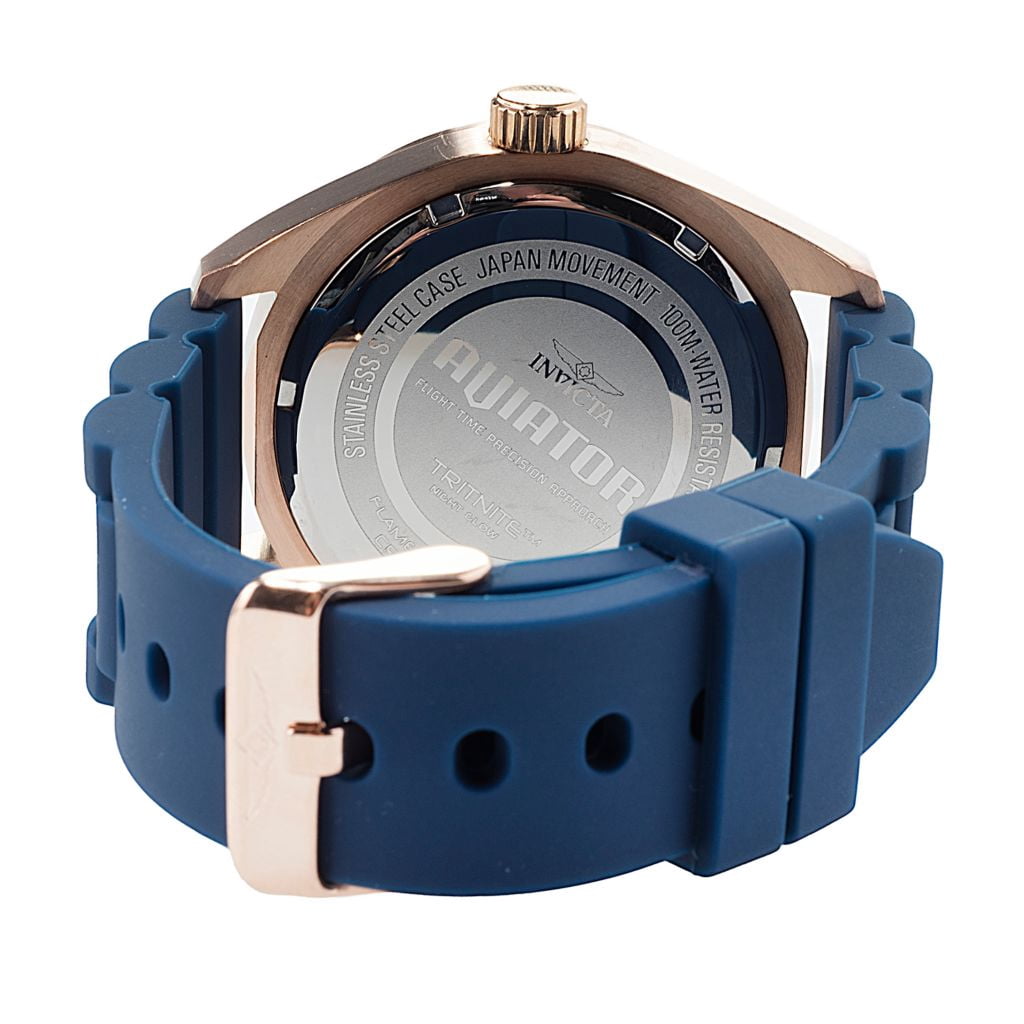 Invicta Men's Aviator Blue Dial Watch - 38406