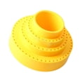 thumbnail image 3 of Organizador de BROCAS profesional perfecl caja de almacenamiento de BROCAS de manicura redonda Amarillo, 3 of 7