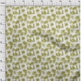 thumbnail image 4 of oneOone Velvet Olive Green Fabric Tropical Craft Projects Decor Fabric Printed By The Yard 58 Inch Wide, 4 of 4