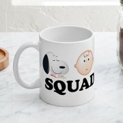 CafePress - Peanuts Emoji Mugs - 11 oz Ceramic Mug - Novelty Coffee Tea Cup