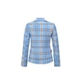 thumbnail image 6 of Qiylii Women Jacket, Long Sleeve Plaid Tailored Collar Slim-Waist Formal Coat, 6 of 7