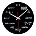 thumbnail image 1 of Reloj colgante de pared decorativo  números impresos de ecuación de Gloria Reloj Ecuación matemática, 1 of 9