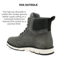 thumbnail image 4 of Territory Mens Raider Wide Width Tru Comfort Foam Lace-up Cap Toe Ankle Boot, 4 of 7