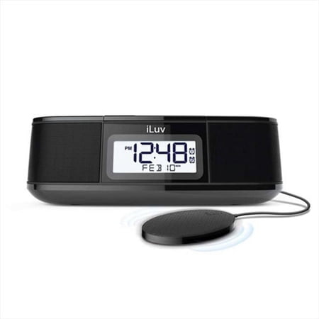 iLuv TSMICROULBK TimeShaker Micro Vibrating Alarm Clock