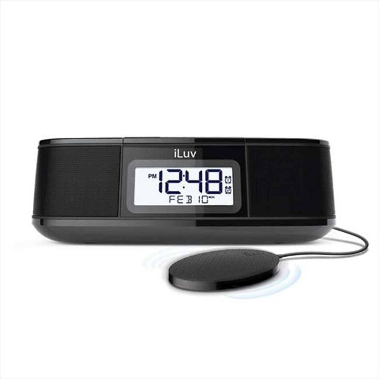 iLuv TSMICROULBK TimeShaker Micro Vibrating Alarm Clock