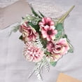 thumbnail image 6 of Imitation Rose Home Decor - Silk Fabric Imitation, Realistic Wedding Floral Arrangement, Lifelike Vase Centerpiece, Romantic Gift for Any Occasion, Topliu, 6 of 8