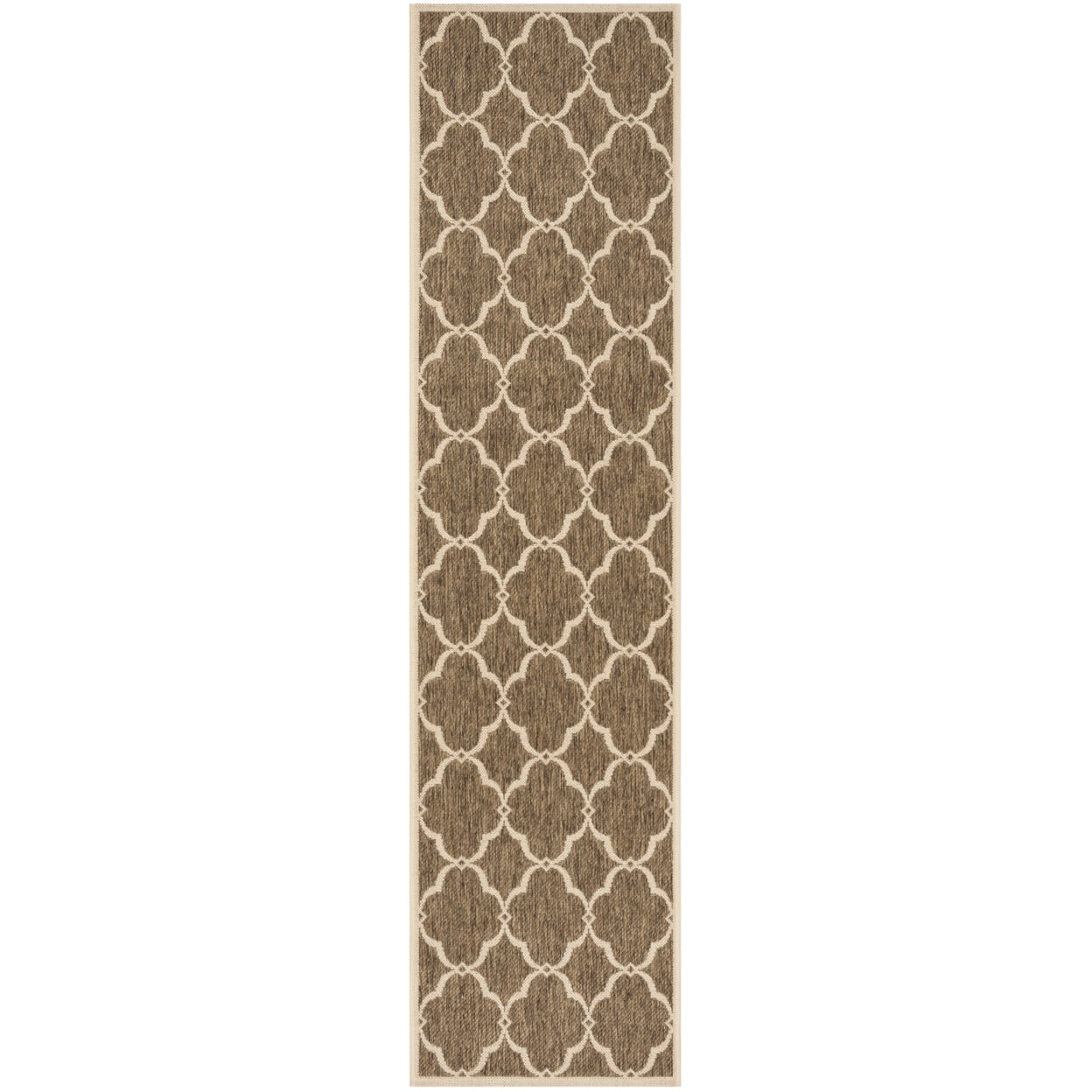 SAFAVIEH Beach House Nick Indoor/Outdoor Area Rug Beige/Cream, 6'7" x 6'7" Square