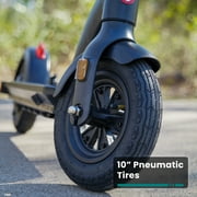 GOTRAX G6 Adult Commute Electric Scooter with 48 mile range and 20 mph speed 500w Motors,Gray
