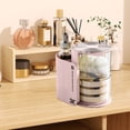 thumbnail image 6 of Clearance Under $5 Boovnll Cosmetic Organizer, Clear Plastic Compact Multiple Compartment Makeup Organizer Countertop for Brushes, Eyeshadow Palettes & Beauty Supplies, Makeup Organizer, 6 of 6