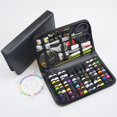 thumbnail image 4 of Kit de costura de viaje para adultos y niños, kit de agujas e hilo, kit básico de costura de emergencia con suministros y accesorios de costura 172PCS Macarena Agujas de hilo de coser, 4 of 7