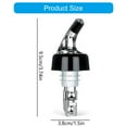 thumbnail image 3 of 2pcs Professional 30ml Automatic Measured Bottle Pourer Wine Pour Spout Liquor Dispenser Drink Pouring Accessory, 3 of 8