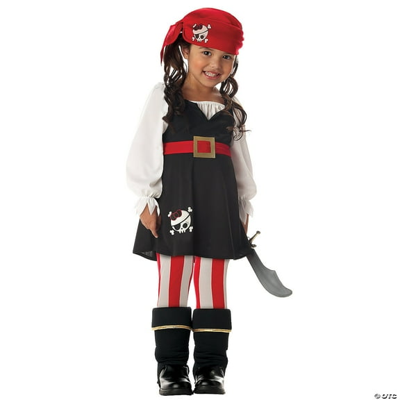 Precious Lil' Pirate Girl's Costume []