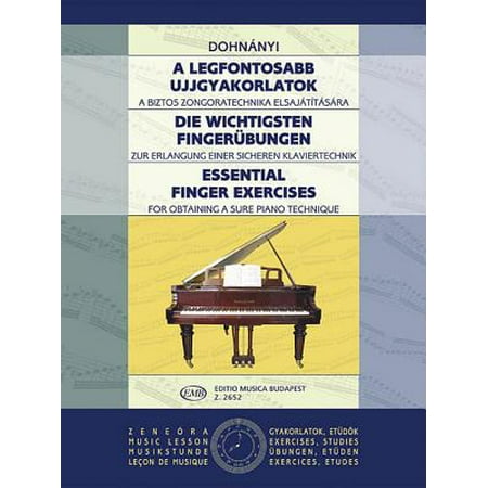 Essential Finger Exercises : Piano