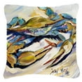 thumbnail image 1 of Carolines Treasures JMK1255PW1414 No. 20 Crab Canvas Fabric Decorative Pillow, 1 of 4