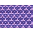 thumbnail image 1 of Ahgly Company Indoor Rectangle Patterned Purple Amethyst Purple Area Rugs, 2' x 4', 1 of 1