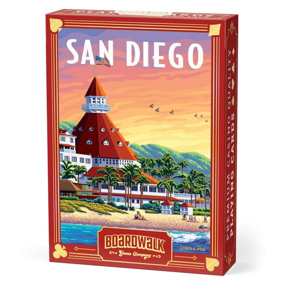 San Diego by Boardwalk - Playing Cards
