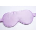 thumbnail image 3 of HAHDAXIA OWITER Matte Organic Silk Sleep Mask Super Smooth Eye Cover for Sleeping, Gender-Neutral (Lavender), 3 of 5