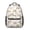 School Bus and-1, variant on School Bus and Wheels Beige Pattern Backpack for School, Cute School Bag with Adjustable Shoulder Straps and Padded Back, 15.3"x11"x6.7"