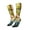 1 Black, variant on Women Crew Soft Moisture-wicking Socks Lazy Home Style Guinea Pig Pattern Design Cotton Socks, One Size fit All
