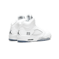 thumbnail image 3 of JORDAN MENS Air Jordan 5 Retro "Metallic Silver" 136027 130 136027 130 from Stadium Goods, 3 of 6