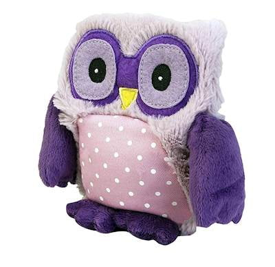 purple owl stuffed animal
