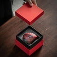thumbnail image 6 of Boutique Rouge Glazed Ceramic Tea Cup Chinese Celebration Wedding Personal Cup Handmade Household Kung Fu Tea Set Gift Packaging, 6 of 7