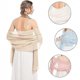 thumbnail image 2 of Bridal Shawl Evening Dresses Wedding Shawl Womens Soft Chiffon Shawl Flowing, 2 of 5