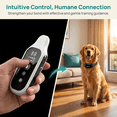 thumbnail image 2 of 3000FT Remote Dog Training Collar, Waterproof Rechargeable E‑Collar with Beep, Vibration(0-99) & Safe Shock(0-99) for 2 Dogs, 2 of 11