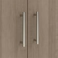 thumbnail image 4 of Pemberly Row Armoire de Rangement Haute avec Portes et Tablettes en Gris Cendré, 4 of 10