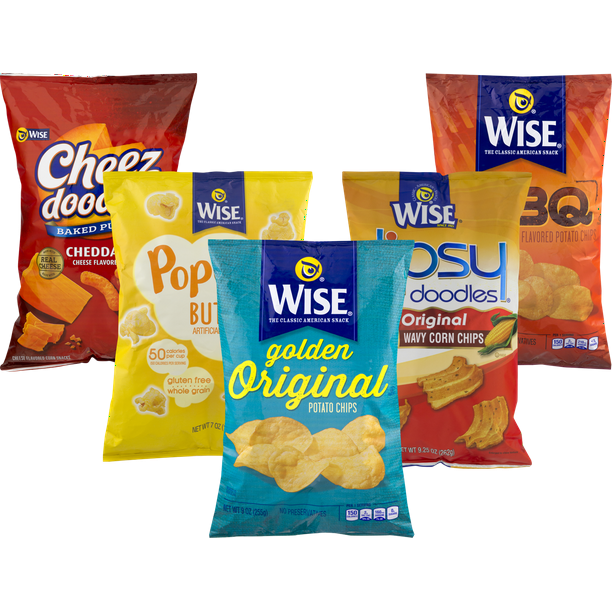 Wise Foods Party Snack Assortment Variety 5Pack