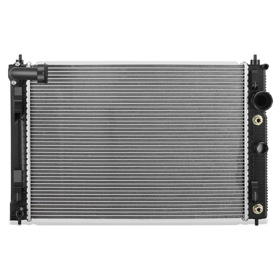 DNA Motoring OE Style Aluminum Core Radiator 13632 for 16-19 Infiniti Q50 Q60 2.0L Gas