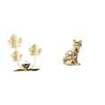 thumbnail image 1 of Estatua De Gato Con Hojas, Estantería, Escultura De Hojas, Figura De Animal, Regalo De Cumpleaños, Inauguración De Casa, Dormitorio, Decoración Navideña, Adorno De Escritorio, Decoración, 1 of 8